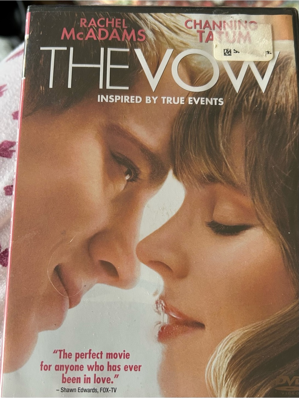 The Vow DVD - White/Cream Cover - Rachel McAdams